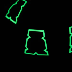 Blacked Out Tets set of 8